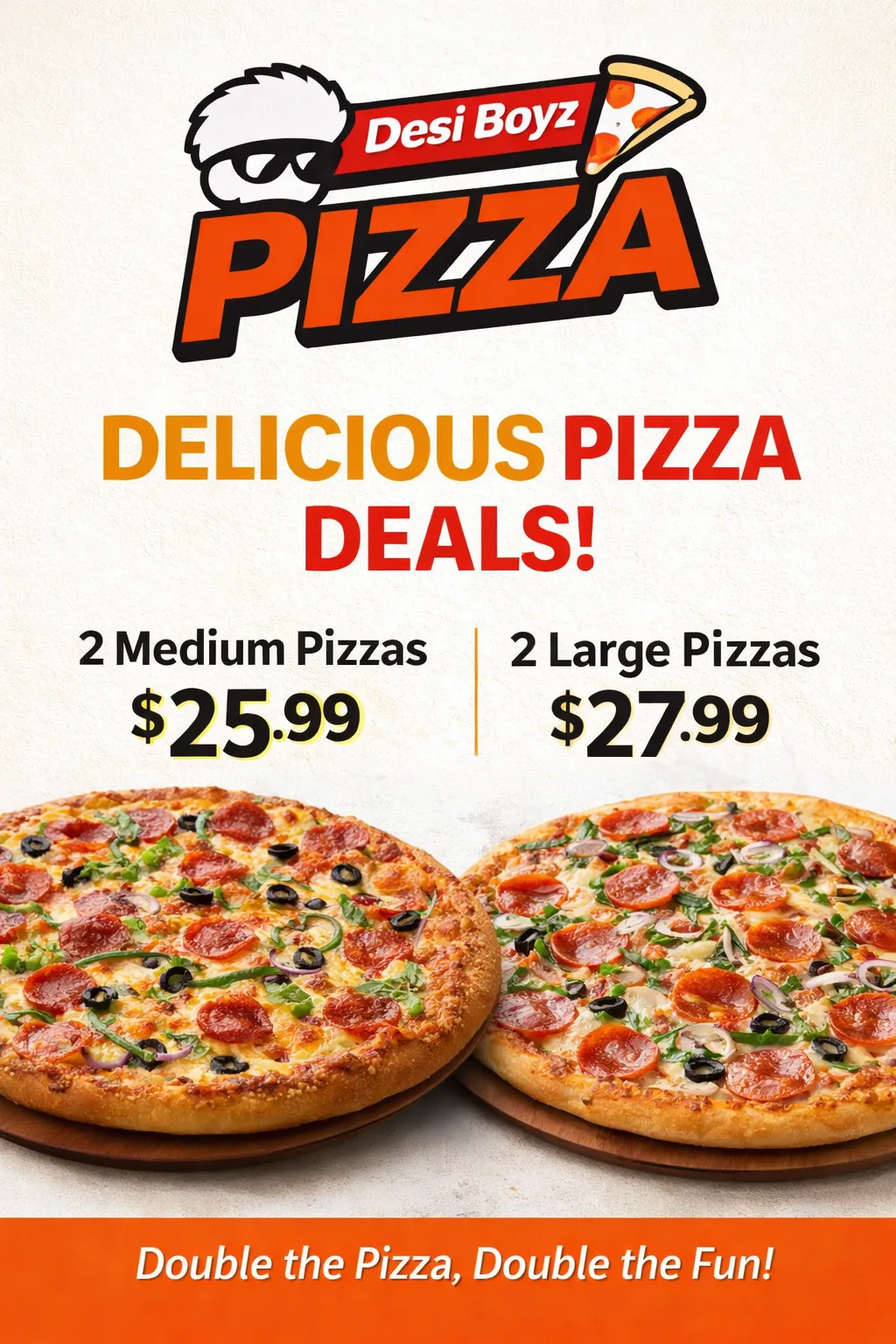 Special Offer - Desi Boy'z Pizza