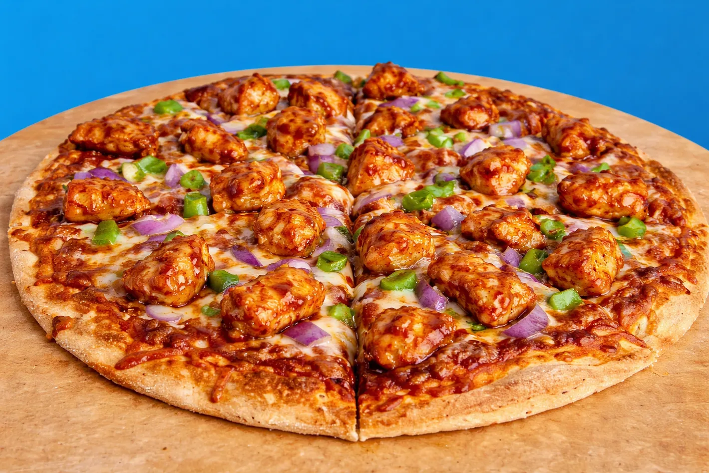 Tandoori Paneer Pizza - vegetarian specialty at Desi Boy'z Pizza